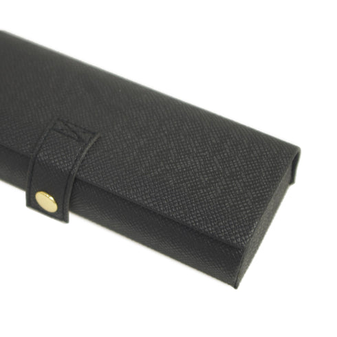 磁石不使用の箱型ボタンタイプの軽いメガネケース SH462